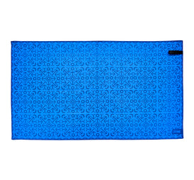 Microfiber Towel   Mosaic   Bleu