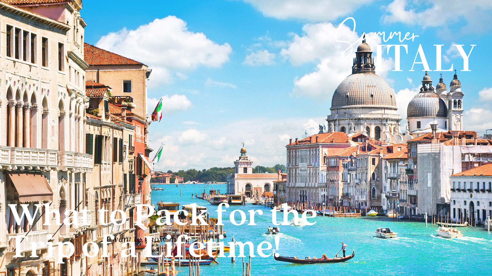 Italy: What to Pack for the Trip of a Lifetime! Part 1 – Turquesa Mexique