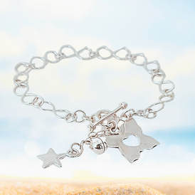Pulsera Mariposa Monarca. 925