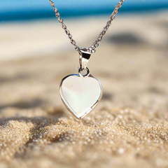 Sterling Silver Heart Locket Pendant