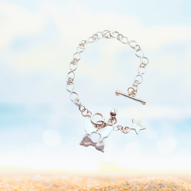 Pulsera Mariposa Monarca. 925