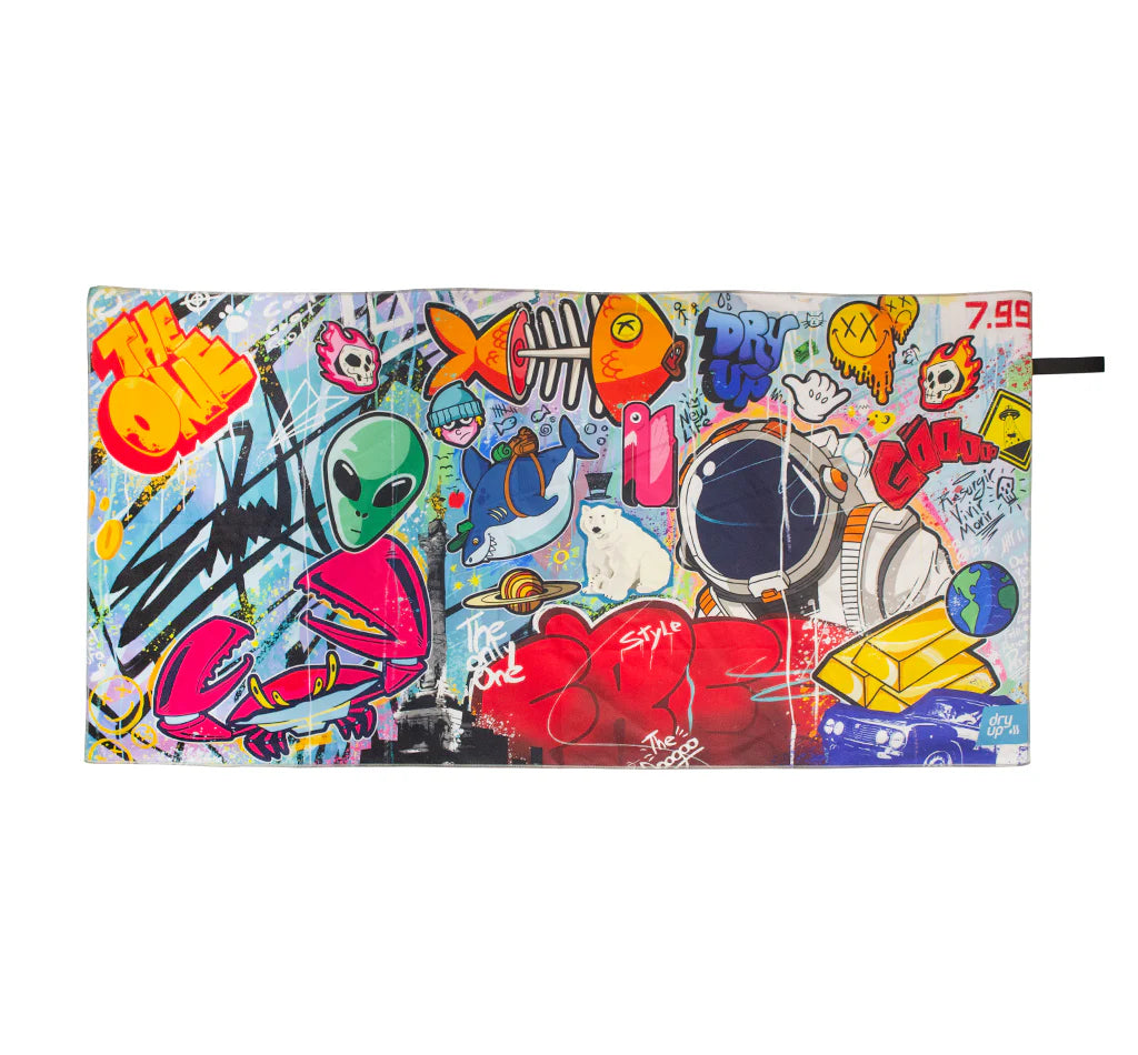 Beach Towel Alien