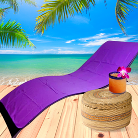 Pour la chaise longue lavande