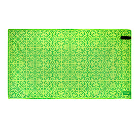 Microfiber Towel  Mosaic  Green