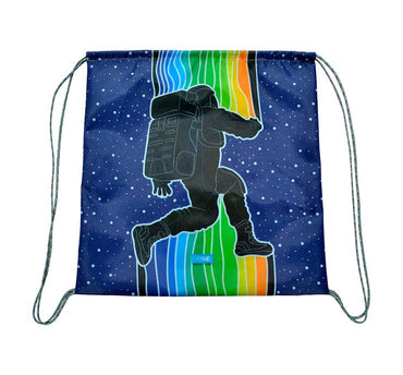 Drawstring Gym Bag Let's go to Mars